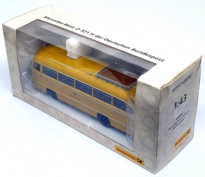 Minichamps 1/43 scale 010483 - Mercedes Benz O 321 H Bus Deutsche Post - Yellow