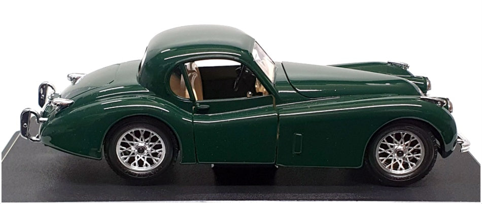 Burago 1/24 Scale Diecast 0512 - 1948 Jaguar XK 120 Coupe - Green