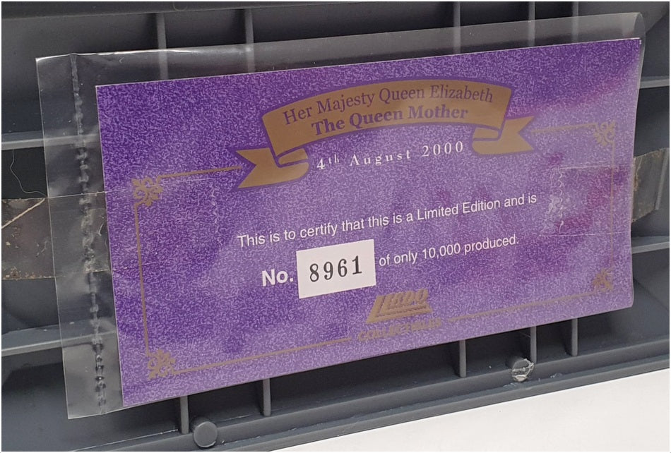 Lledo Appx 8.5cm Long DG50032 - Morris Bullnose Van Queen Mother 100yrs - Purple