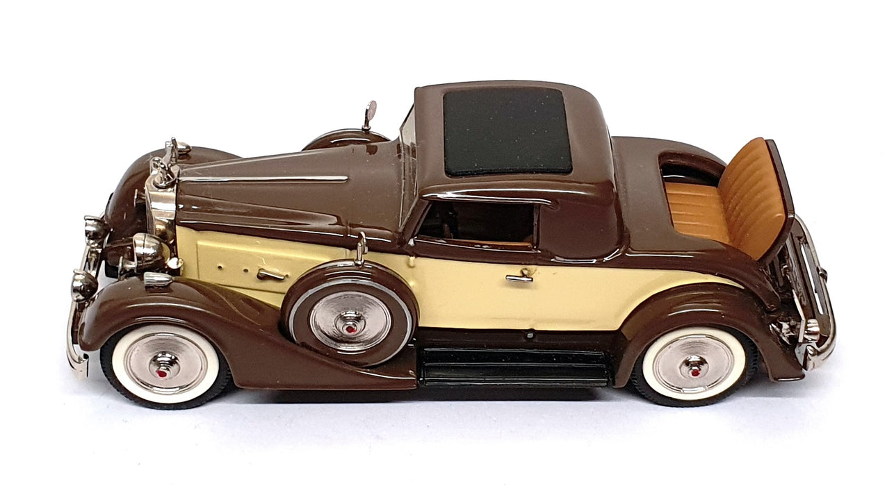 Minimarque 43 1/43 Scale GBR54 - 1934 Packard Rumble Seat Coupe - Brown/Cream