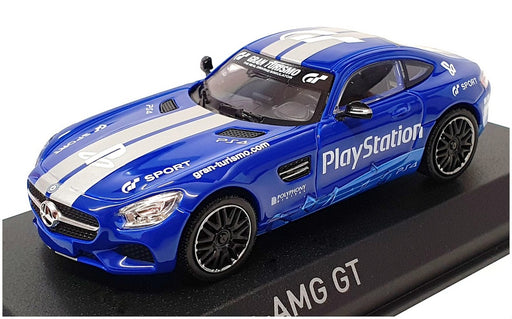 Norev 1/43 Scale 7028494 - Mercedes Benz AMG GT Playstation - Blue