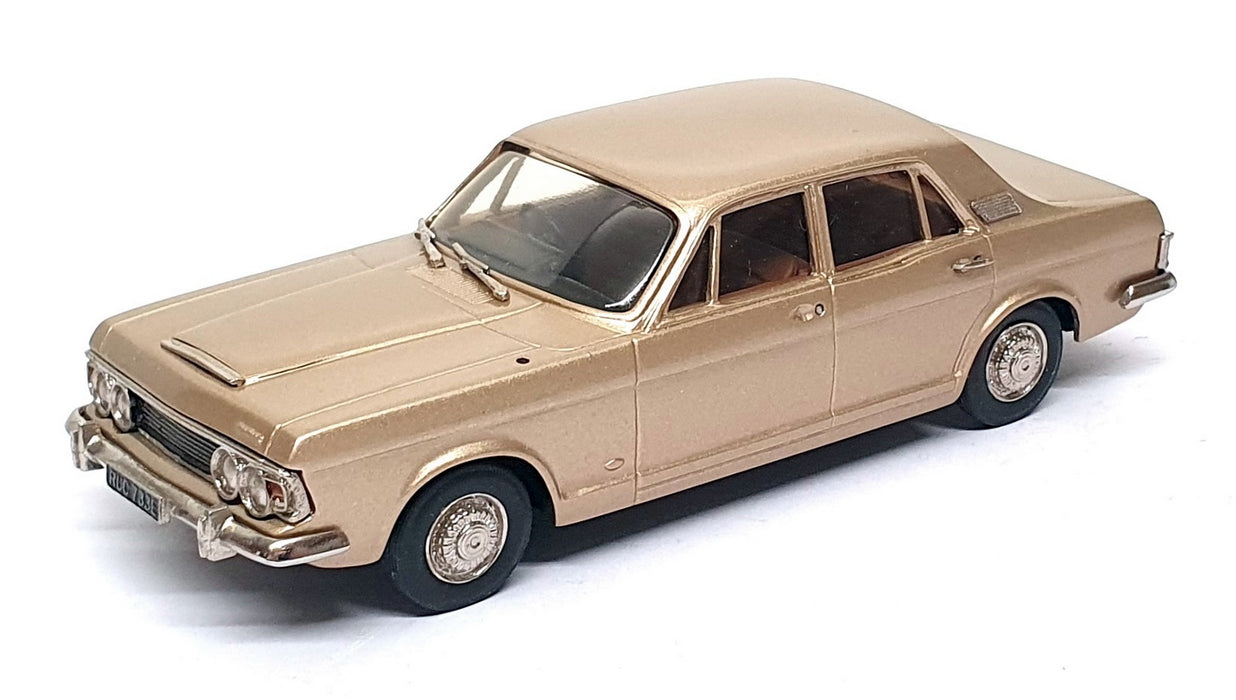 Lansdowne Models 1/43 Scale LDM109 - 1966 Ford Zodiac Mk4 Sal. - Met. Amber Gold