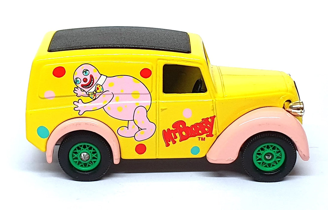 Lledo 8cm Long Diecast LP58002 - Morris Z Van Mr Blobby Noel’s House Party