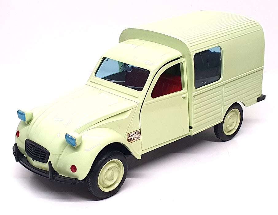 Sanchis 29cm Long Tinplate 321 F - Citroen AKS 400 Friction Van - Lt. Green