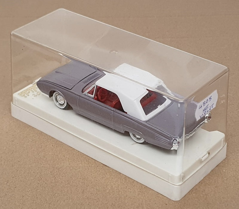 Solido 1/43 Scale Diecast 4505 - 1961 Ford Thunderbird - Met. Violet