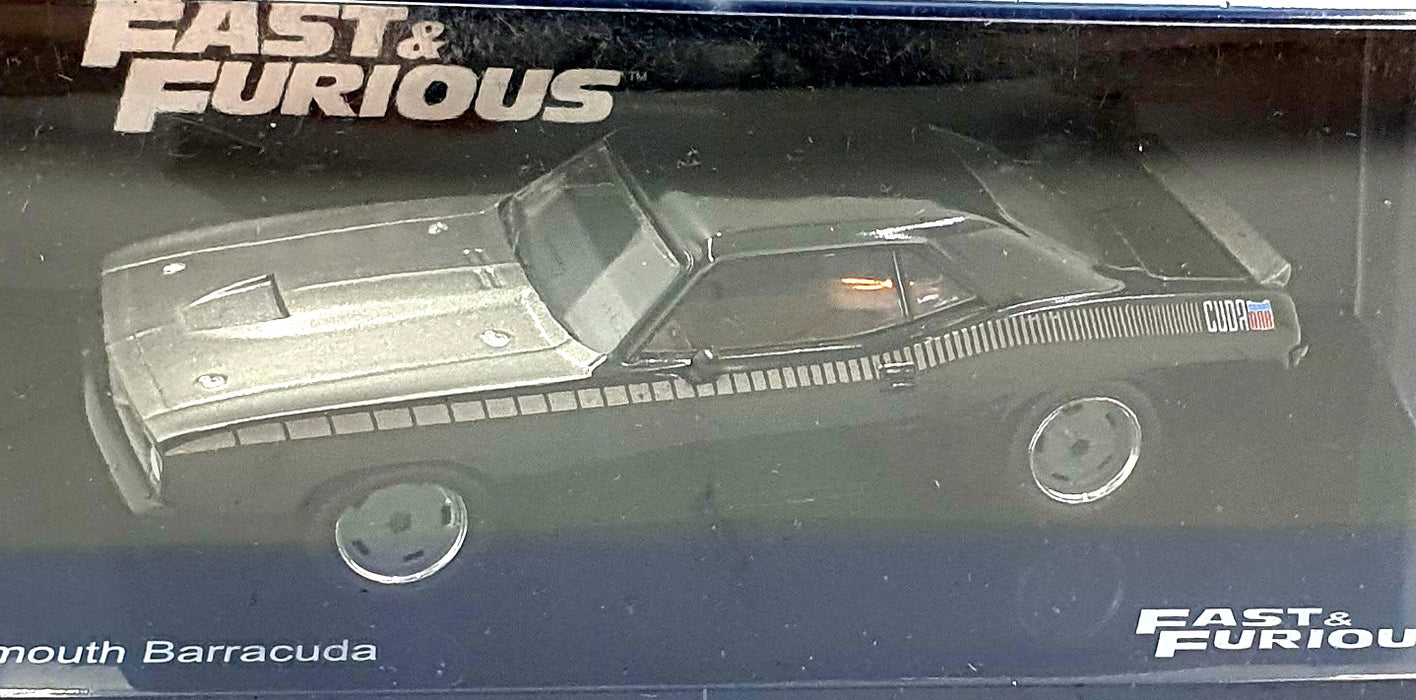 DeAgostini 1/43 Scale F220CMC032 Fast and Furious Plymouth Barracuda - Black