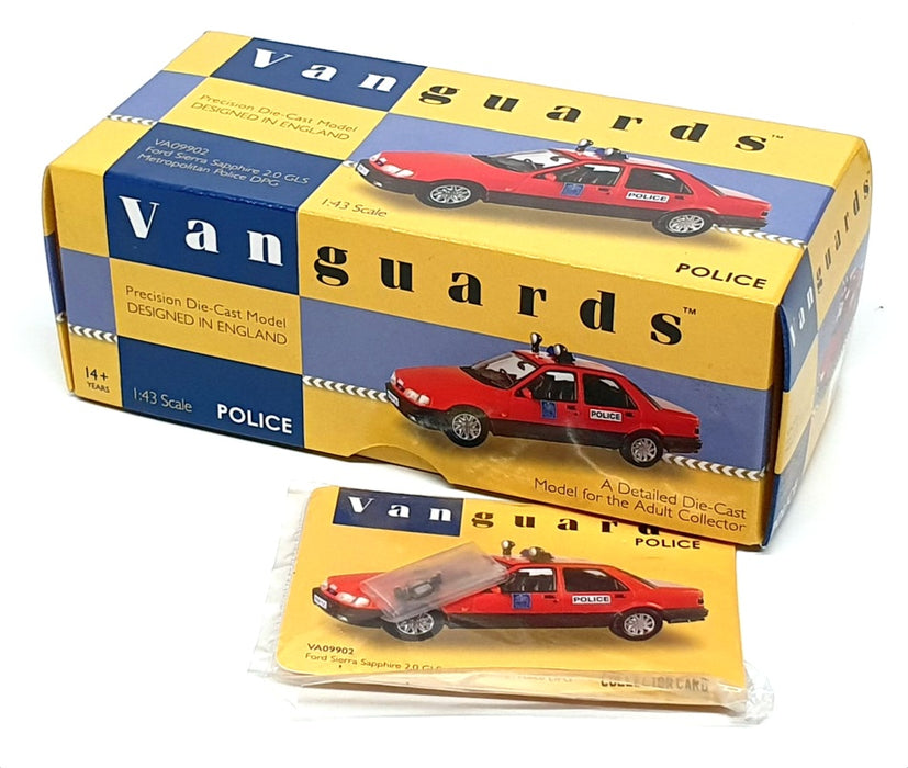 Vanguards 1/43 Scale VA09902 - Ford Sierra Sapphire 2.0 GLS - Met Police DPG