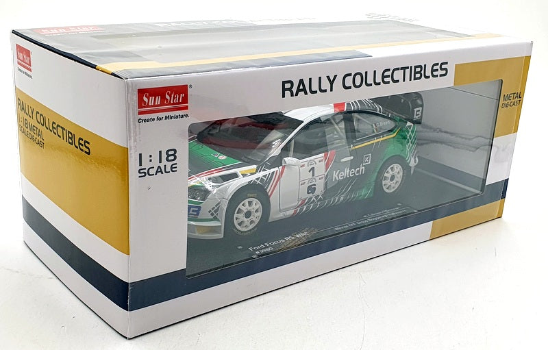 Sun Star 1/18 Scale 3980 - Ford Focus RS WRC06 #1 C.Breen Boggeragh
