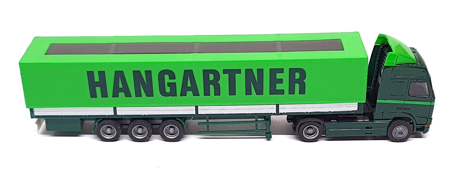 Albedo 1/87 Scale 320011 - Volvo Truck & Trailer Hangartner - Green