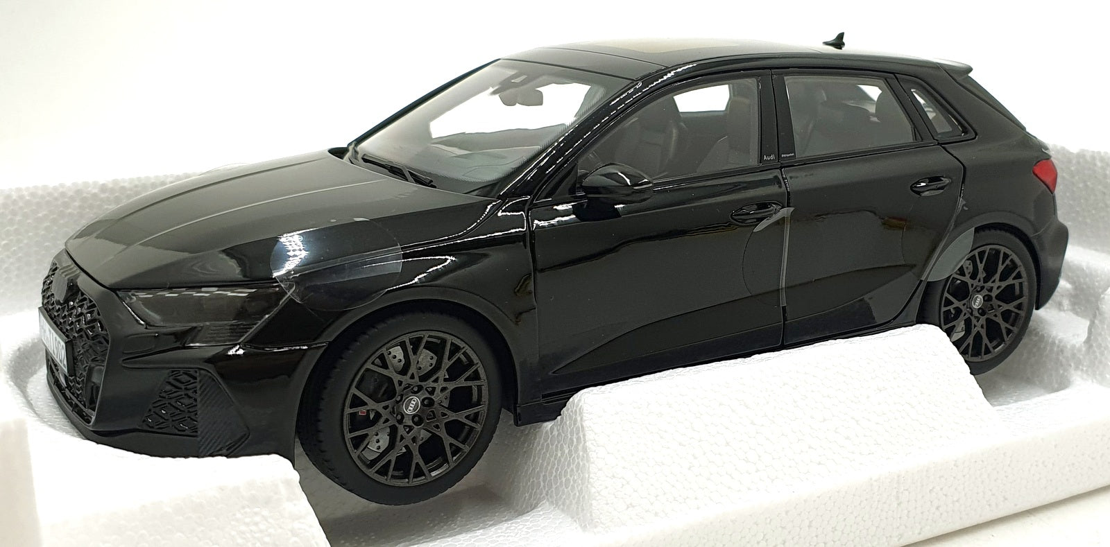 Norev 1/18 Scale 188388 - 2025 Audi RS3 - Met. Black