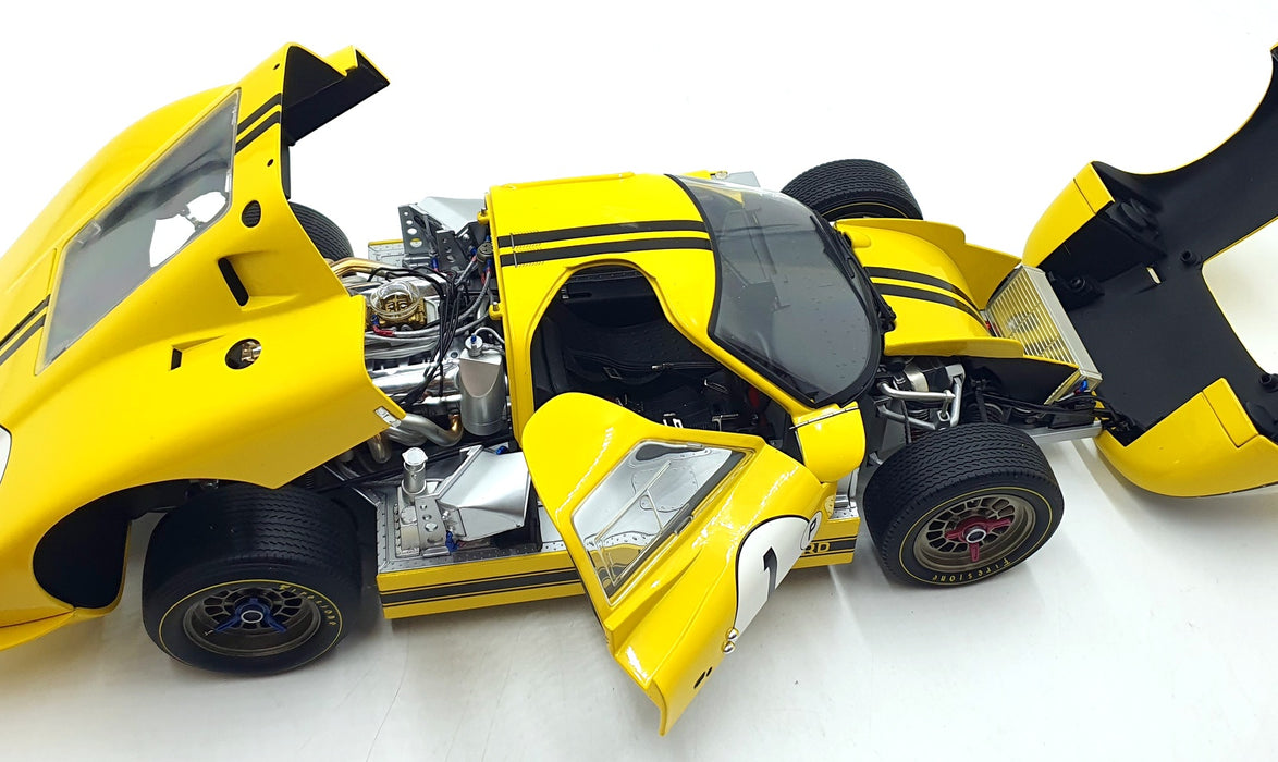 GMP 1/12 Scale G1201314 - 1967 Ford Gt40 MkIV #1 - Yellow/Black