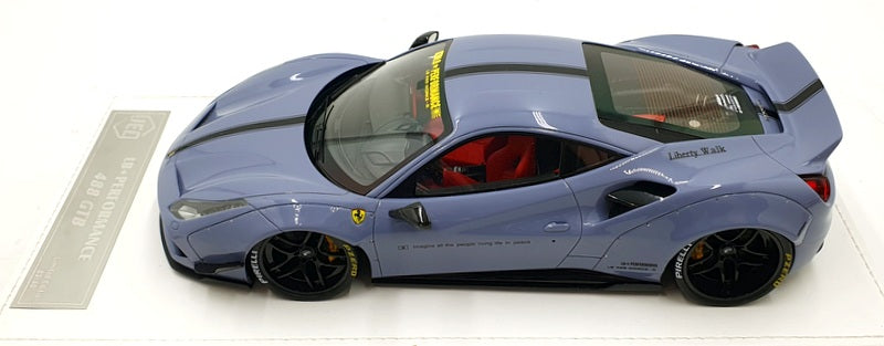 JEC 1/18 Scale Resin J01-01 - Ferrari LB 488 GTB Liberty Walk - Grey