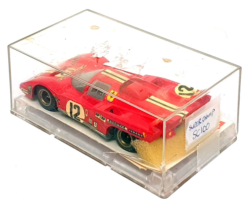 Super Champion 1/43 Scale SC100 - Ferrari 512M N.A.R.T. #12 Le Mans 1971