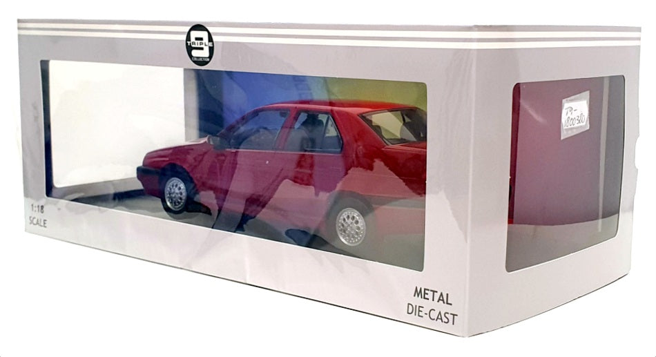Triple9 1/18 Scale Diecast T9-1800380 - 1996 Alfa Romeo 155 - Alfa Red