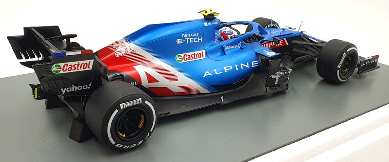 Spark 1/18 Scale 18S600 - Alpine A521 F1 #31 Hungary 2021 E.Ocon