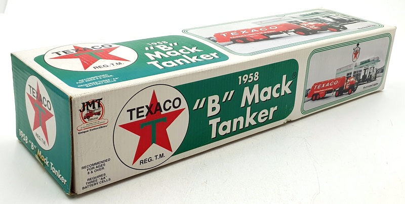 JMT Replicas 41cm Long Truck TEX001 - Texaco 1958 B Mack Tanker Truck