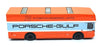 Schuco 1/43 Scale 45 037 2800 - Mercedes Benz Transporter Porsche Gulf