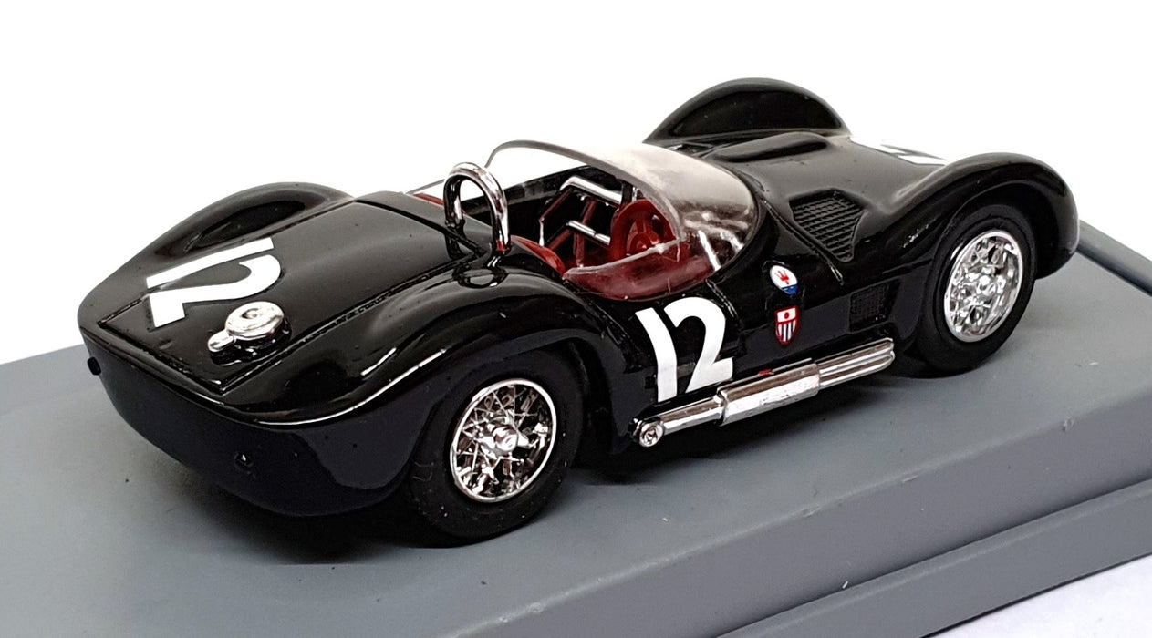 ProgettoK 1/43 Scale 027 - Maserati Birdcage T60 #12 Nassau 1959 - Black