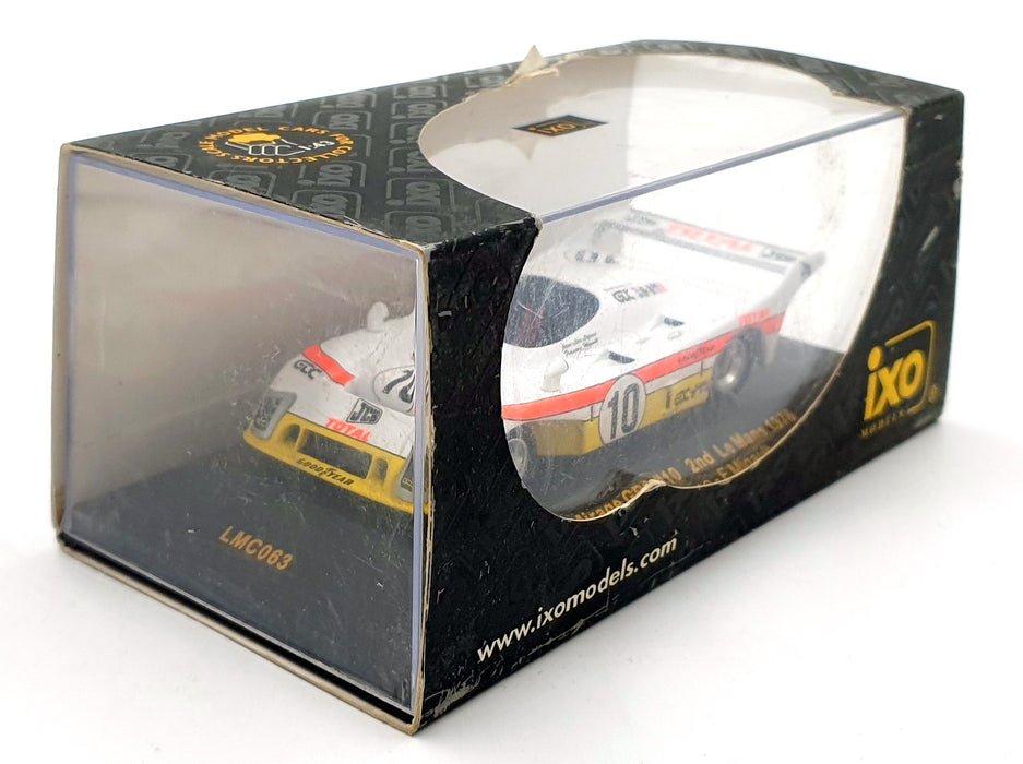 Ixo 1/43 Scale LMC063 - Mirage GR8 #10 2nd Le Mans 1976 J.L.Lafosse