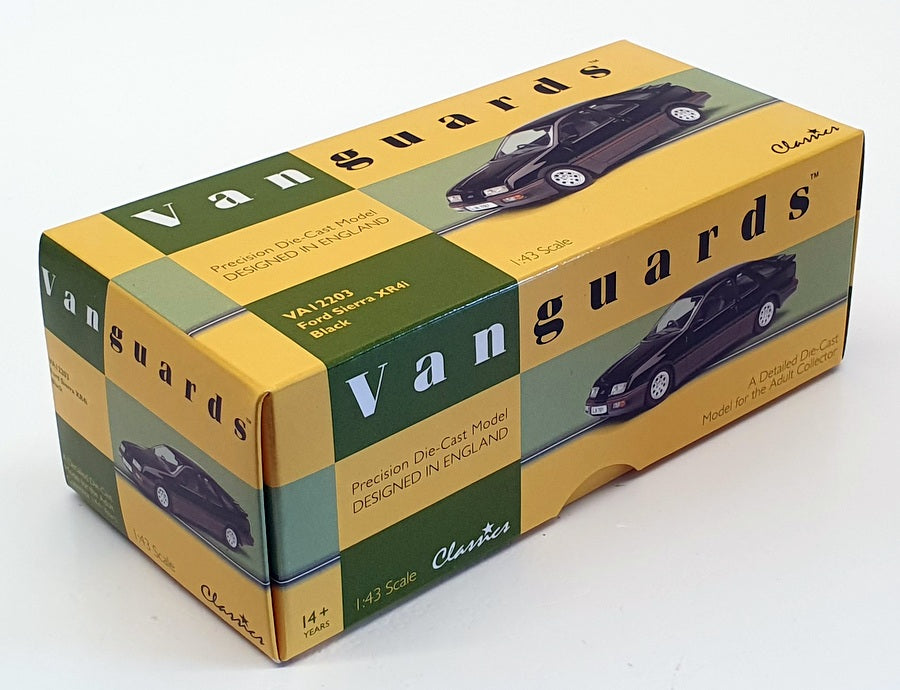 Vanguards 1/43 Scale Model Car VA12203 - Ford Sierra XR4i - Black