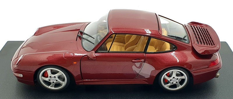 Solido 1/18 Scale S1810102 - 1997 Porsche 911 (993) Turbo - Arena Red
