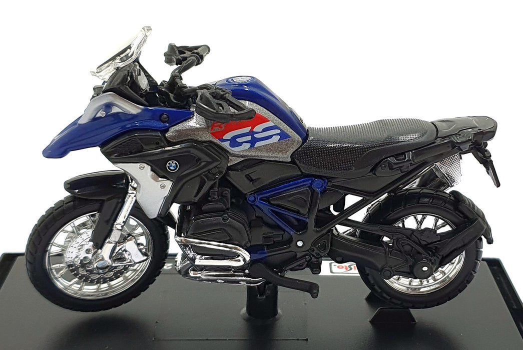 Maisto 1/18 Scale 17060 - 2017 BMW R 1200 GS Motorbike - Blue