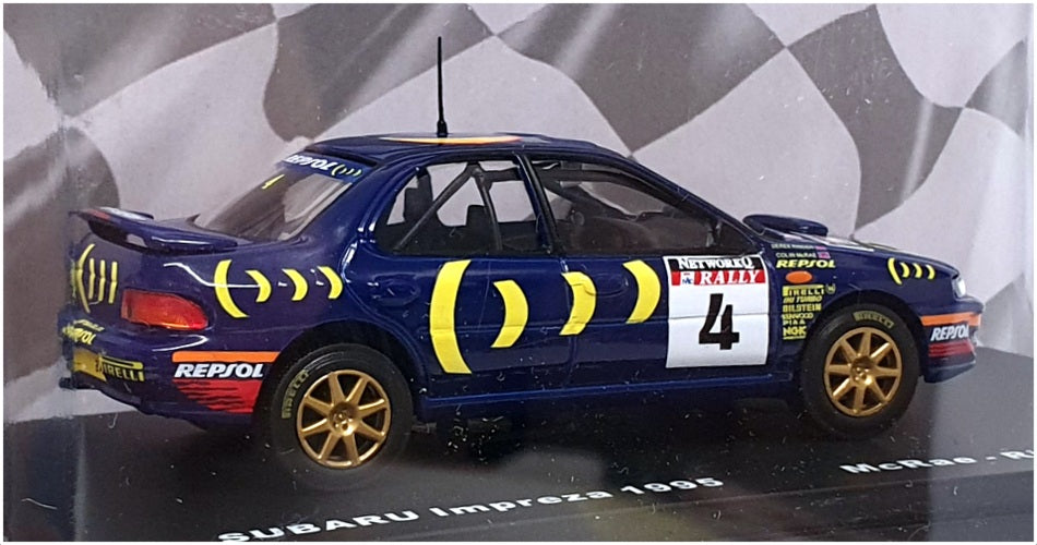Altaya 1/43 Scale G1O3M004 - Subaru Impreza 1995 - #4 McRae/Ringer