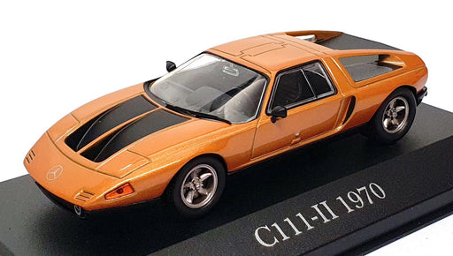 Altaya 1/43 Scale ALC111 - 1970 Mercedes Benz C111-II - Copper Gold