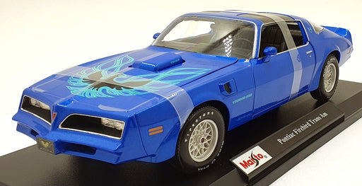 Maisto 1/18 Scale Diecast 46629 - Pontiac Firebird Trans Am - Blue