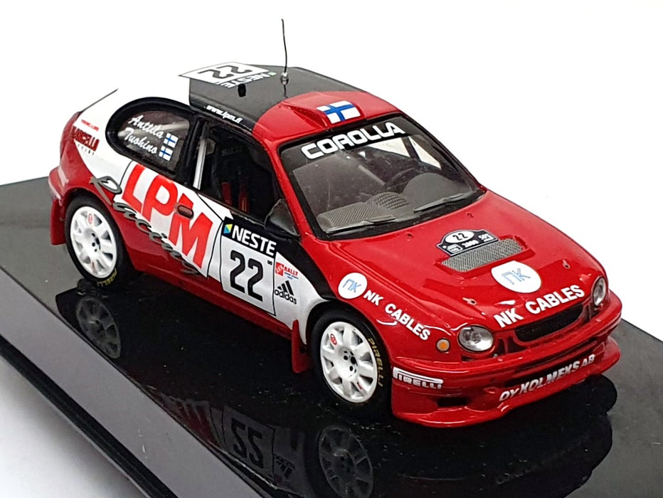 Ixo 1/43 Scale RAC145 Toyota Corolla WRC #22 Finland Rally 2000 Tuohino/Anttila