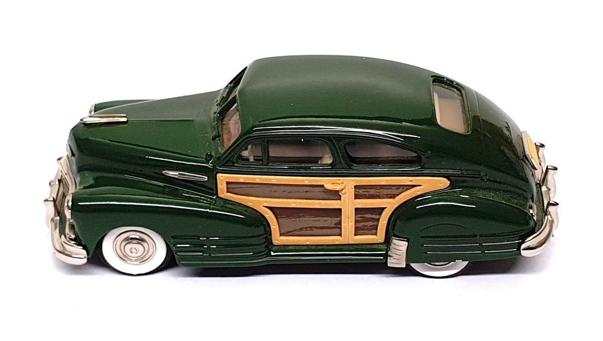 Brooklin Models 1/43 Scale BRK50 - 1948 Chevrolet Fleetline Aero Sedan - Green