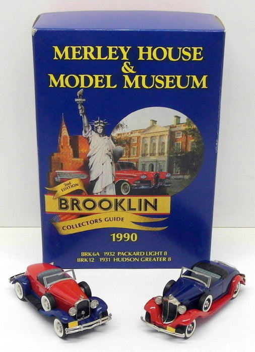 Brooklin 1/43 Scale BRK6A & BRK12 - Packard & Hudson Merley House 1990 + Guide