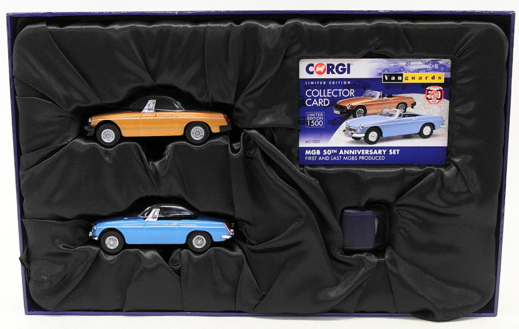 Vanguards 1/43 Scale Diecast MG1002 - MGB 50th Anniversary Set