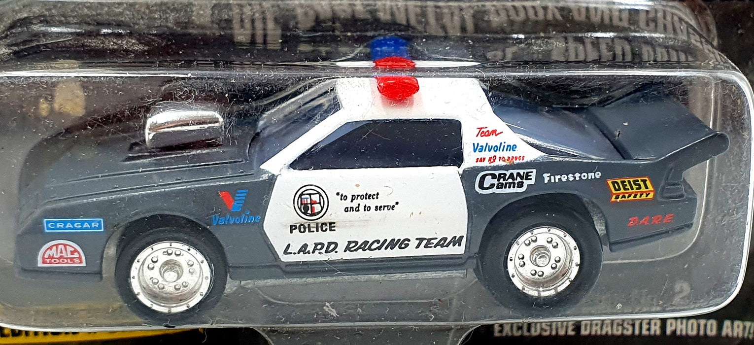 Johnny Lightning 1/64 Scale 320-120 Dragsters USA 1992 LAPD Tony Foti Police Car
