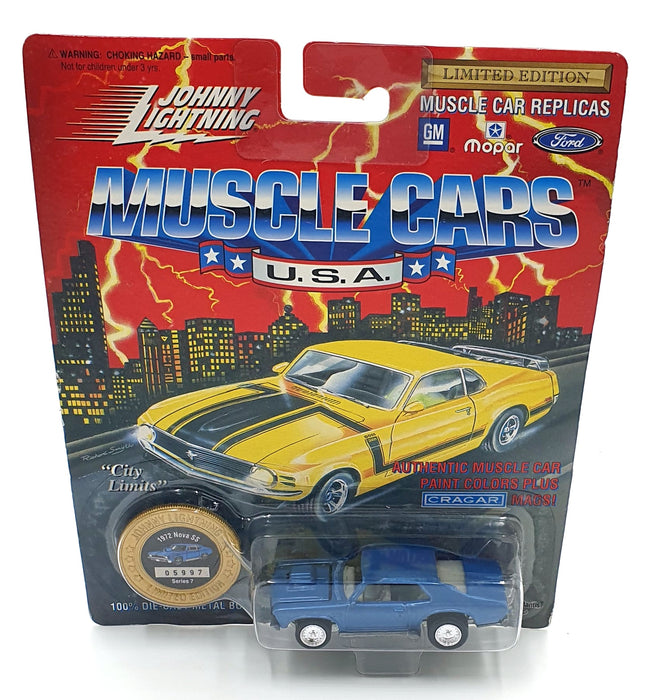 Johnny Lightning 1/64 Scale 200-170 Muscle Cars USA 1972 Chevrolet Nova SS