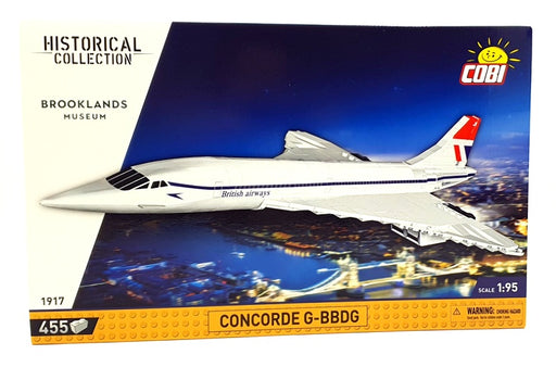 Cobi Bricks 1/95 Scale 1917 - Concorde G-BBDG - Historical Collection