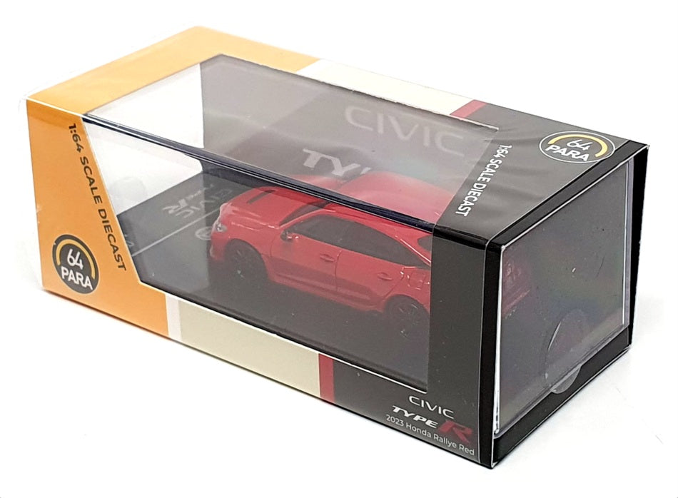Paragon 1/64 Scale PA-65582 - 2023 Honda Civic Type R FL5 - Rallye Red