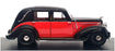 Esval Models 1/43 Scale EMEU43004B - 1938 Humber Super Snipe Saloon - Black/Red