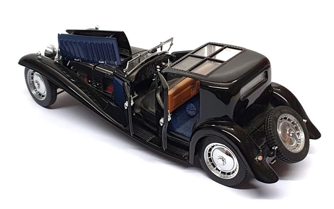 Franklin Mint 1/24 Scale 150326F - 1930 Bugatti Royale Coupe - Black/Blue