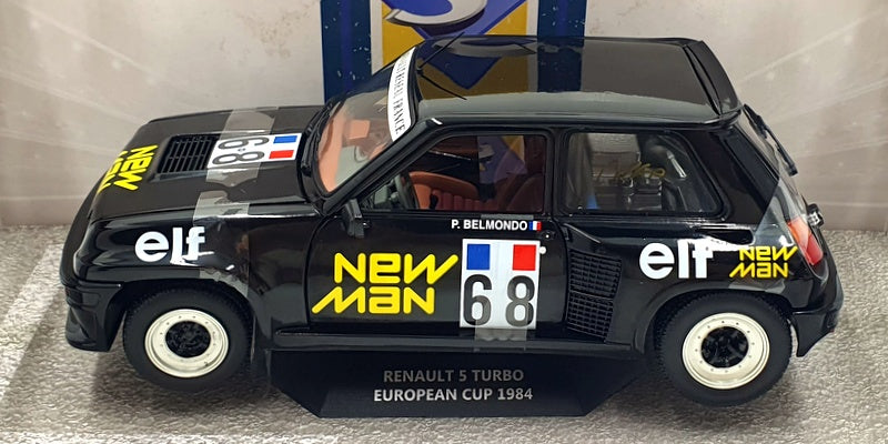 Solido 1/18 Scale Diecast S1801312 - Renault 5 Turbo #68 European Cup 1984 Black
