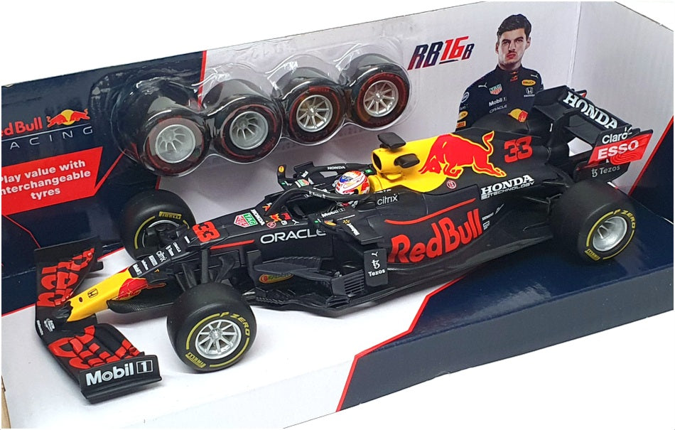 Burago 1/24 Scale 18-28015 - F1 Red Bull RB16B - #33 Max Verstappen — R ...