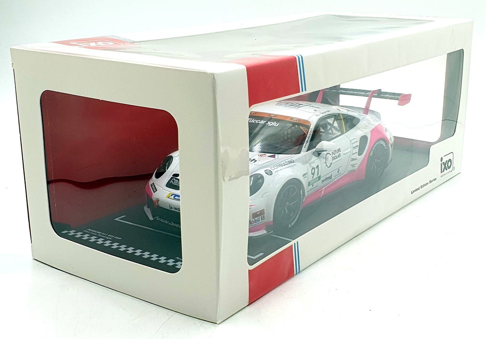 IXO 1/18 Scale LEGT18-24CUP004 - Porsche 911 GT3 Cup #91 Deutschland 2025