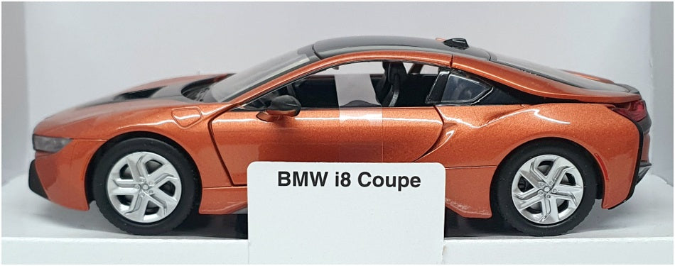 Motor Max 1/24 Scale Diecast 79359ECP - BMW i8 Coupe - Copper 