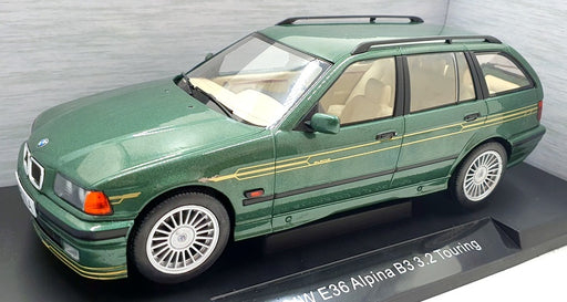 Model Car Group 1/18 Scale MCG18226 - BMW E36 Alpina B3 Toruing Met Green