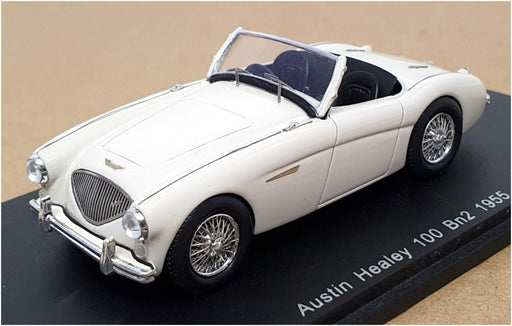 Spark Model 1/43 Scale S0802 - 1955 Austin Healey 100 BN2 - White