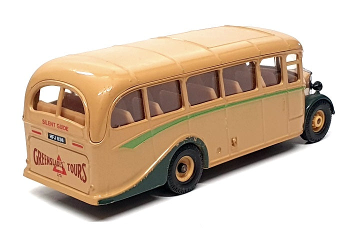 Corgi 1/50 Scale D949/17 - Bedford OB Coach Greenslade Tours - Tan/Green