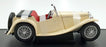 Road Signature 1/18 Scale Diecast 92468 - 1947 MG TC Midget - Cream