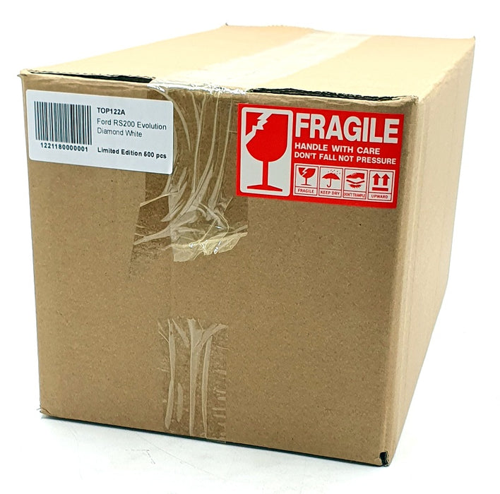 Top Marques 1/18 Scale TOP122A - Ford RS200 Evolution - Diamond White