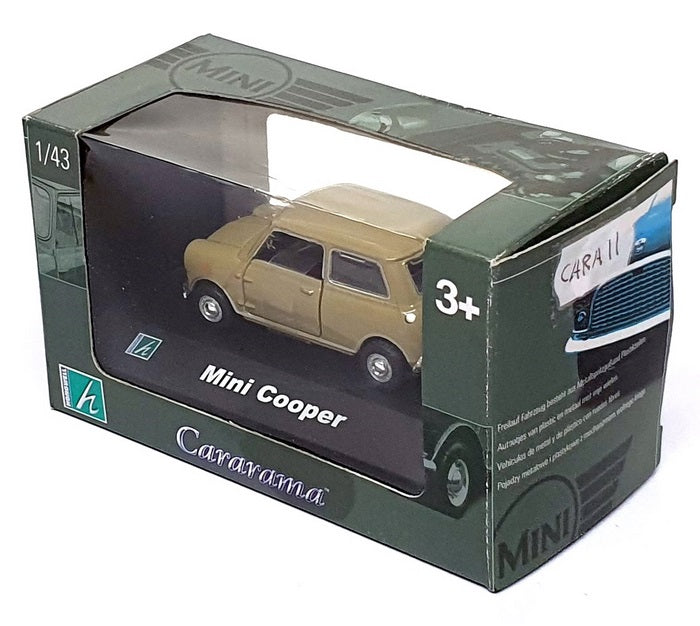 Cararama 1/43 Scale Diecast CARA11 - Mini Cooper - Olive Green