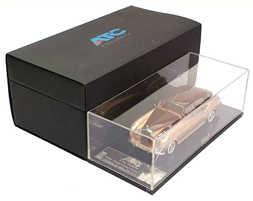 ATC 1/43 Scale ATC5559 - 1955-59 Rolls Royce Silver Cloud Limo - Maroon/Gold